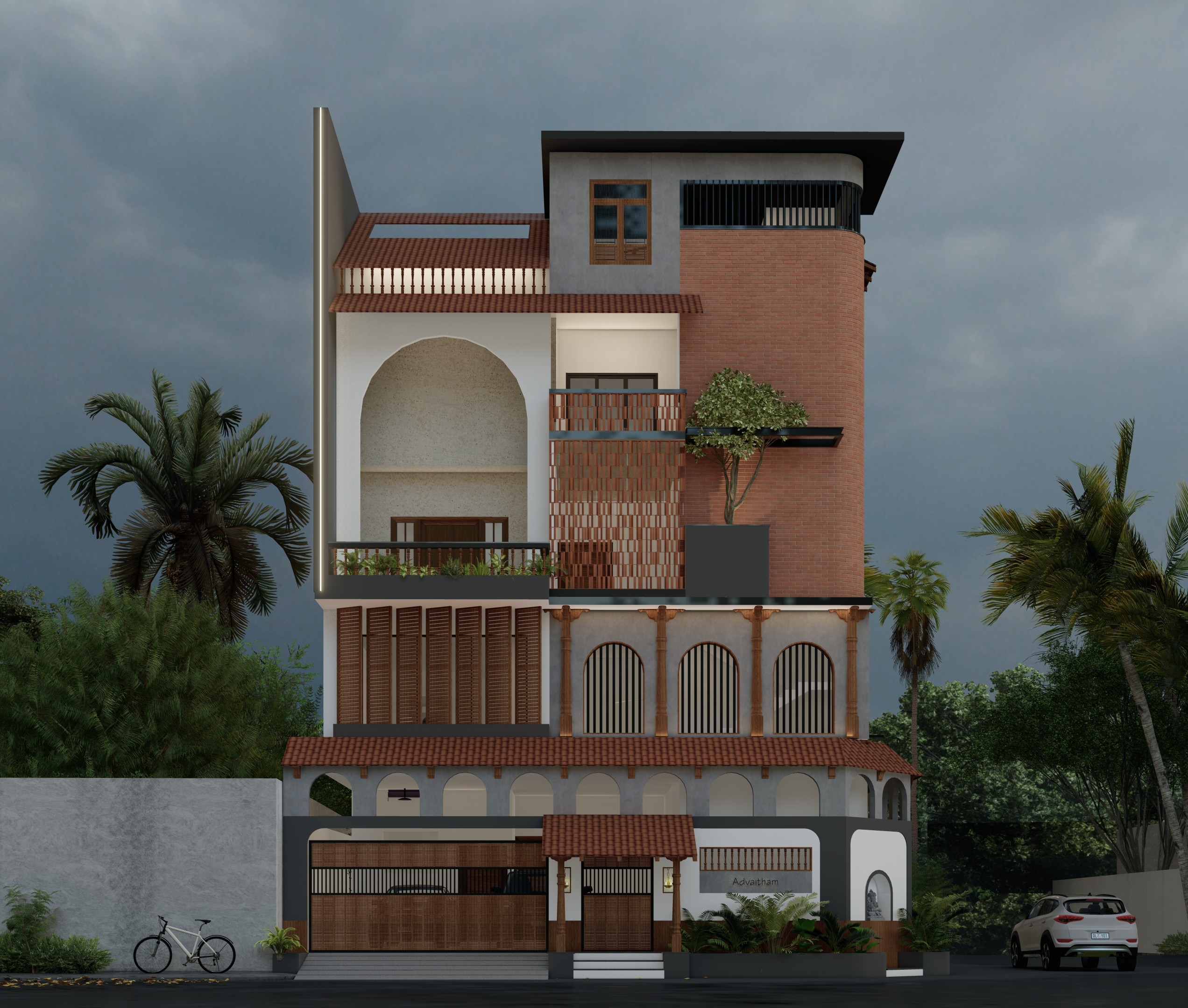 Adhvaitham Thazhambur | Residential Architecture | Thishya Chennai